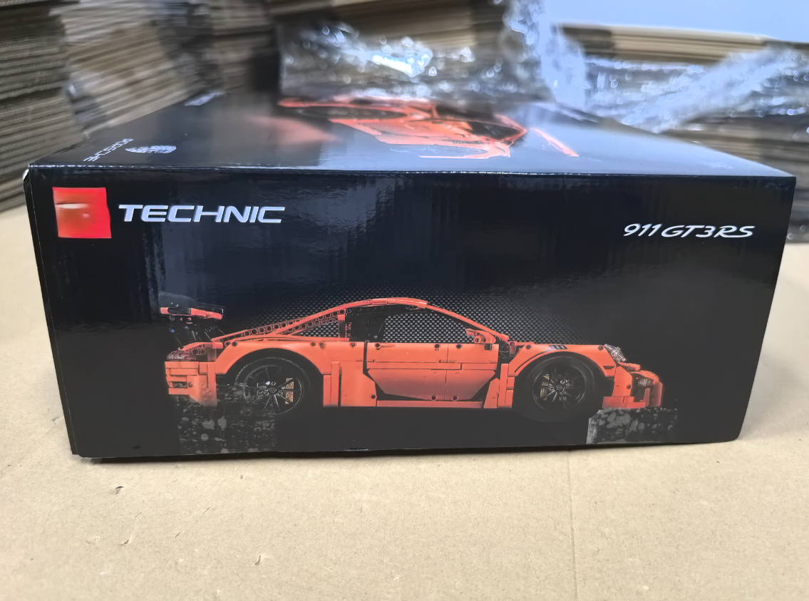 Set Construcción Deportivo Naranja GT3