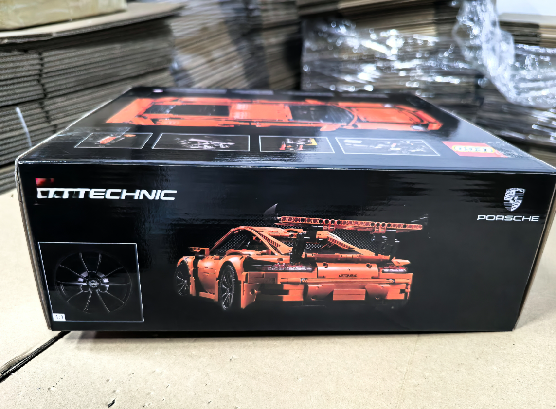 Set Construcción Deportivo Naranja GT3