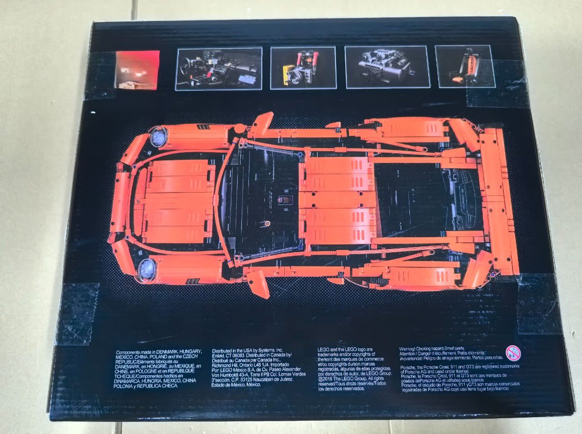 Set Construcción Deportivo Naranja GT3