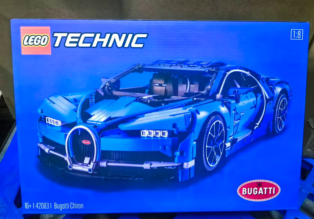 Set Construcción Superdeportivo Azul