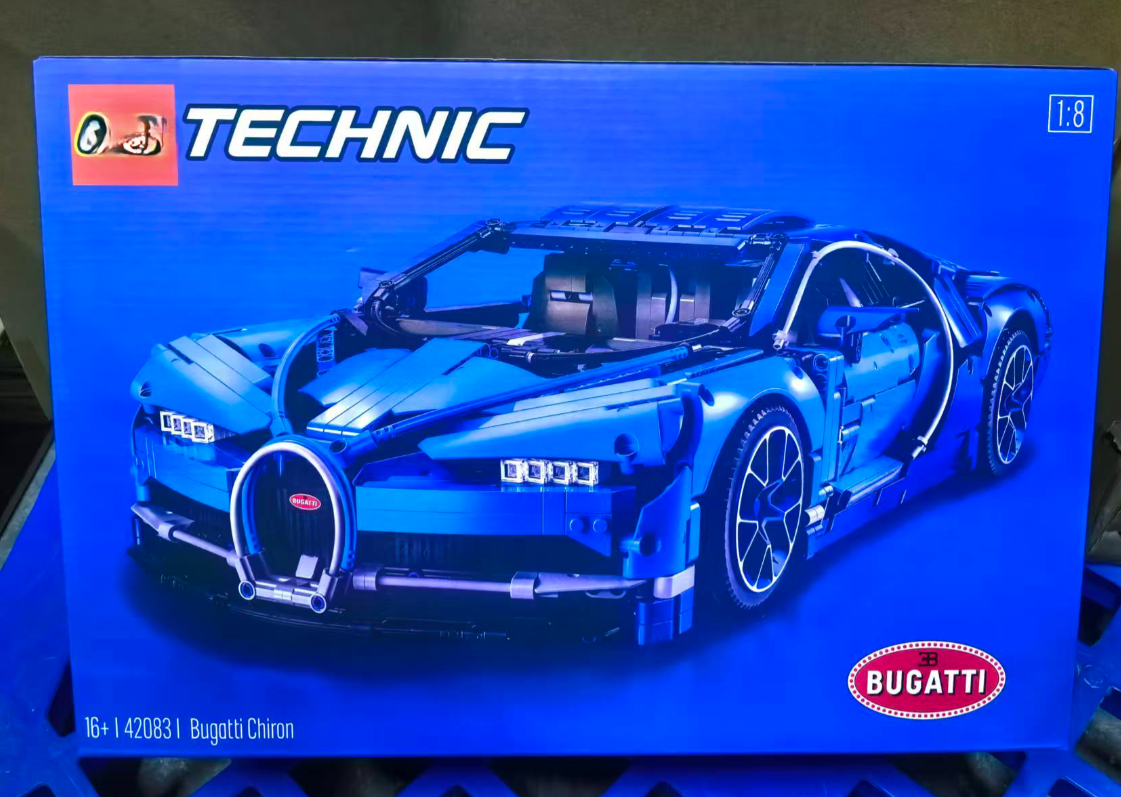 Set Construcción Superdeportivo Azul