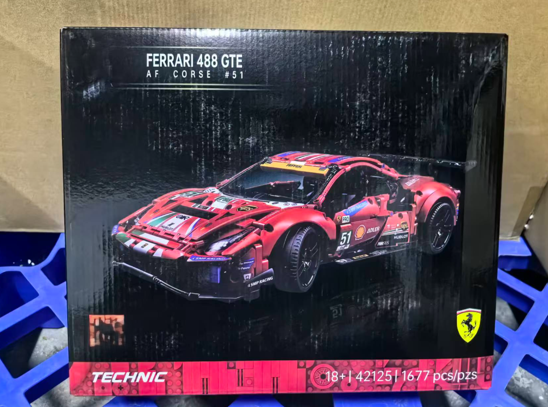 Set Construcción Coche Racing Rojo
